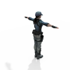特工女-角色人体-角色-VR/AR模型-3D城