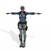 特工女-角色人体-角色-VR/AR模型-3D城