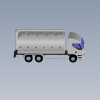 iveco-stralis-graneleiro-汽车-重型车-工业CAD模型-3D城