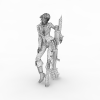 性感女战士-角色人体-角色-VR/AR模型-3D城