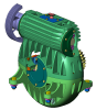 worm-gear-a-sectional-工业设备-机器设备-工业CAD模型-3D城