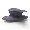 飞碟-科技-航天卫星-VR/AR模型-3D城