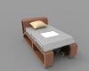 Chair in bed for disabled people-建筑-家具-工业CAD模型-3D城