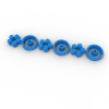 双轨齿轮-小工具-3D打印模型-3D城