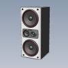 sony-speaker-科技-数码产品-工业CAD模型-3D城