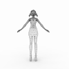 凯瑟琳-角色人体-角色-VR/AR模型-3D城