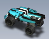 lego-technic-stunt-truck-文体生活-玩具-工业CAD模型-3D城