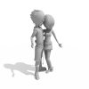 角色-角色人体-角色-VR/AR模型-3D城