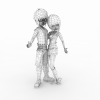 角色-角色人体-角色-VR/AR模型-3D城