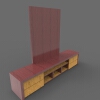 tv-stand-建筑-家具-工业CAD模型-3D城