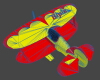 cartoon-biplane-文体生活-玩具-工业CAD模型-3D城