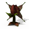食人花妖-角色人体-女人-VR/AR模型-3D城