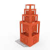 My Customized Tower of 3D Badges-家居生活-3D打印模型-3D城