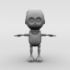 科幻人物-角色人体-角色-VR/AR模型-3D城