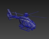 武装直升机-飞机-军事飞机-VR/AR模型-3D城