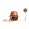 根啤酒展位-建筑-办公-VR/AR模型-3D城