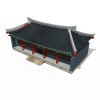 古建筑屋子-建筑-古建筑-VR/AR模型-3D城