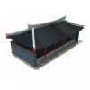 古建筑屋子-建筑-古建筑-VR/AR模型-3D城