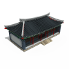 古建筑屋子-建筑-古建筑-VR/AR模型-3D城