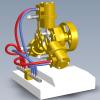 three-cylinder-steam-engine-工业设备-机器设备-工业CAD模型-3D城