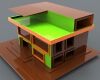 house-建筑-室外建筑-工业CAD模型-3D城