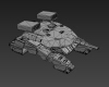 导弹坦克车-军事-装备-VR/AR模型-3D城