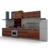 橱柜-家居-厨具-VR/AR模型-3D城