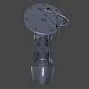 Fuel pump for Honda Hornet-工业设备-零部件-工业CAD模型-3D城