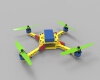 simple-quadcopter-frame-科技-其它-工业CAD模型-3D城