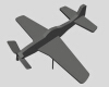 p-51-mustang-whirligig-军事-战机-工业CAD模型-3D城