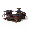 古代的小酒店-建筑-古建筑-VR/AR模型-3D城