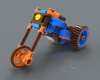 Lego motorcycle-文体生活-玩具-工业CAD模型-3D城