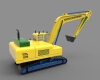 kingcrusider-excavator-汽车-重型车-工业CAD模型-3D城