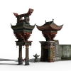 西游角色-角色人体-角色-VR/AR模型-3D城