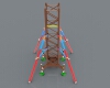 Steel support-建筑-其它-工业CAD模型-3D城