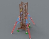 Steel support-建筑-其它-工业CAD模型-3D城
