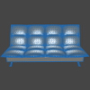sofa-bed-建筑-家具-工业CAD模型-3D城