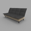 sofa-bed-建筑-家具-工业CAD模型-3D城