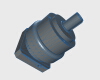 allen-bradley-servo-motor-with-gearbox-工业设备-零部件-工业CAD模型-3D城