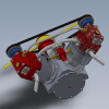 20cc four stroke RC engine-工业设备-机器设备-工业CAD模型-3D城