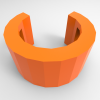 半圆柱-首饰-3D打印模型-3D城