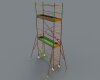 The scaffold-建筑-其它-工业CAD模型-3D城
