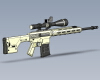 sniper-rifle-军事-武器-工业CAD模型-3D城