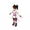 武林外传-角色人体-角色-VR/AR模型-3D城