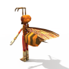 精灵三姐妹-角色人体-小孩-VR/AR模型-3D城