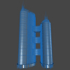 morpheus-twin-towers-mtt-建筑-室外建筑-工业CAD模型-3D城