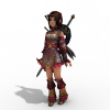 纯阳-角色人体-角色-VR/AR模型-3D城