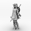 纯阳-角色人体-角色-VR/AR模型-3D城
