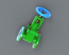 Gate valves DN32-工业设备-零部件-工业CAD模型-3D城