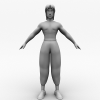 小龙-角色人体-角色-VR/AR模型-3D城